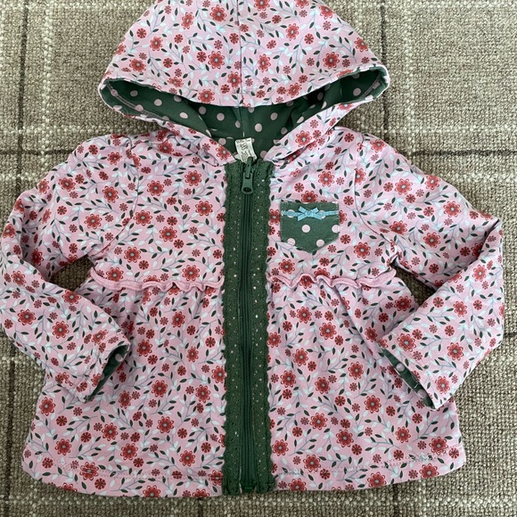 Matilda Jane Wilderness Explorer Jacket 3-6 MO Reversible - Picture 4 of 9